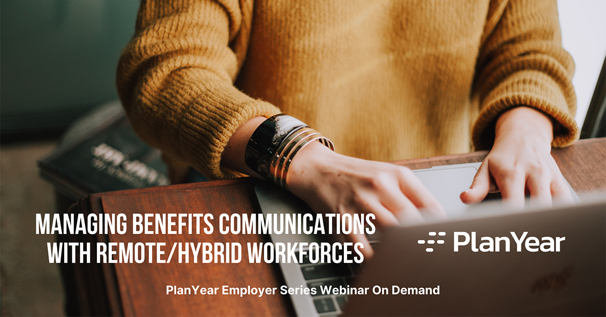 Managing benefits communications On Demand