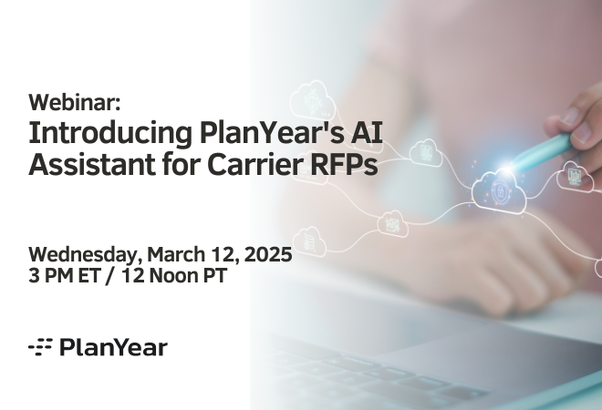 Webinar: PlanYear AI Assistant for Carrier RFPs